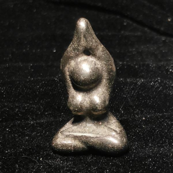 Pyrit Yoga Göttin